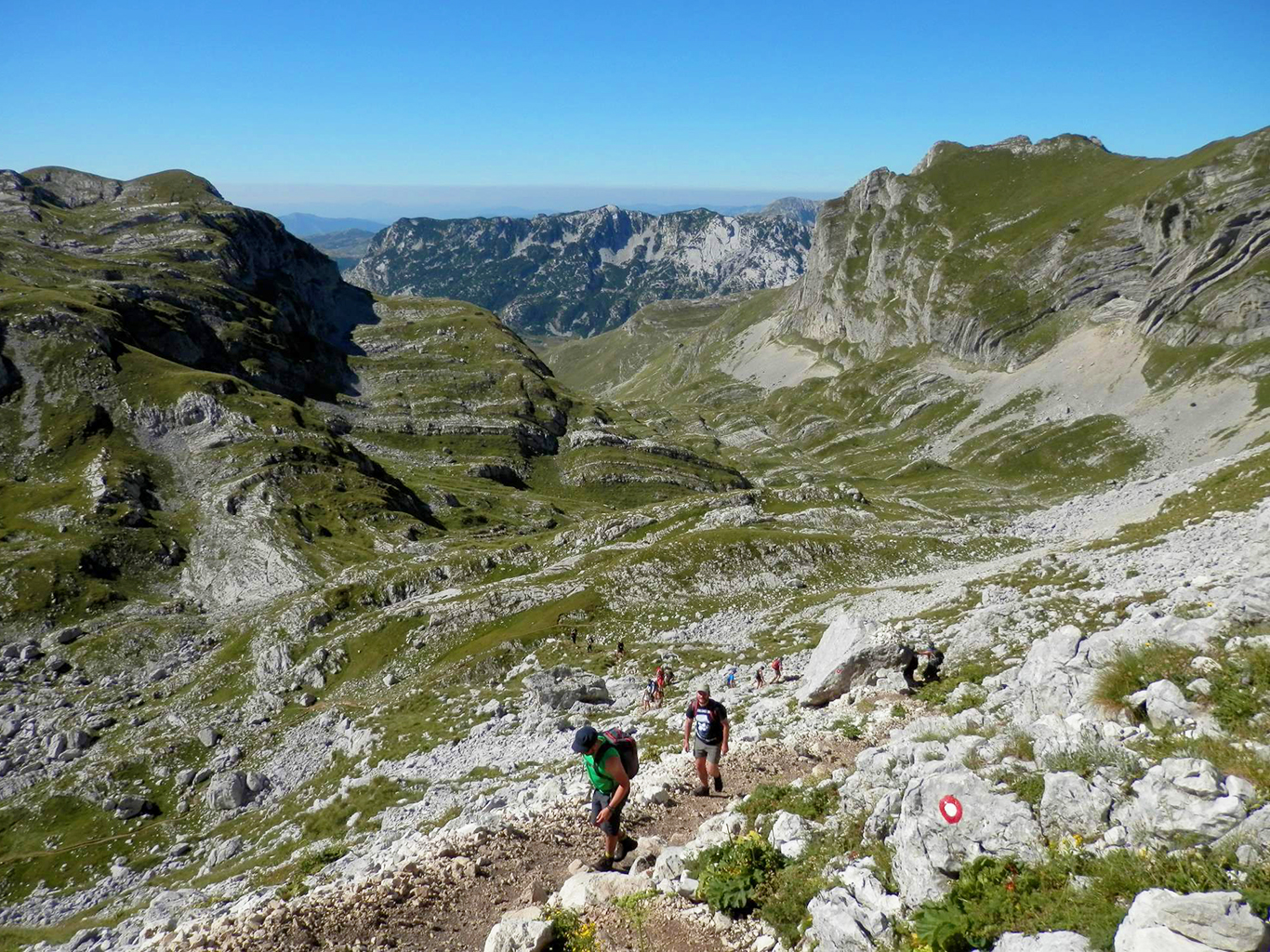 Zvrásněná krajina národního parku Durmitor