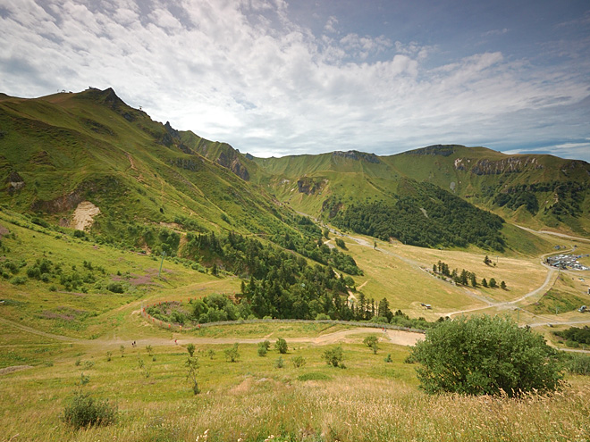 Puy de Sancy je nejvyšší horou Francouzského středohoří (1 886 m)