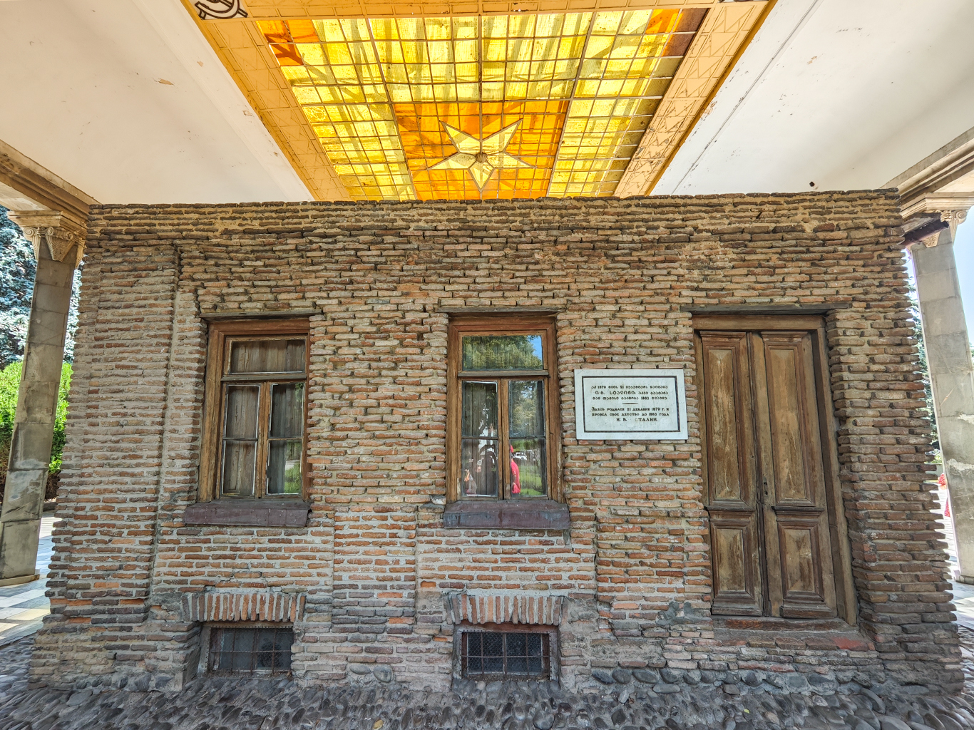 Kolem Stalinova rodného domu v Gori vzniklo diktátorovo muzeum