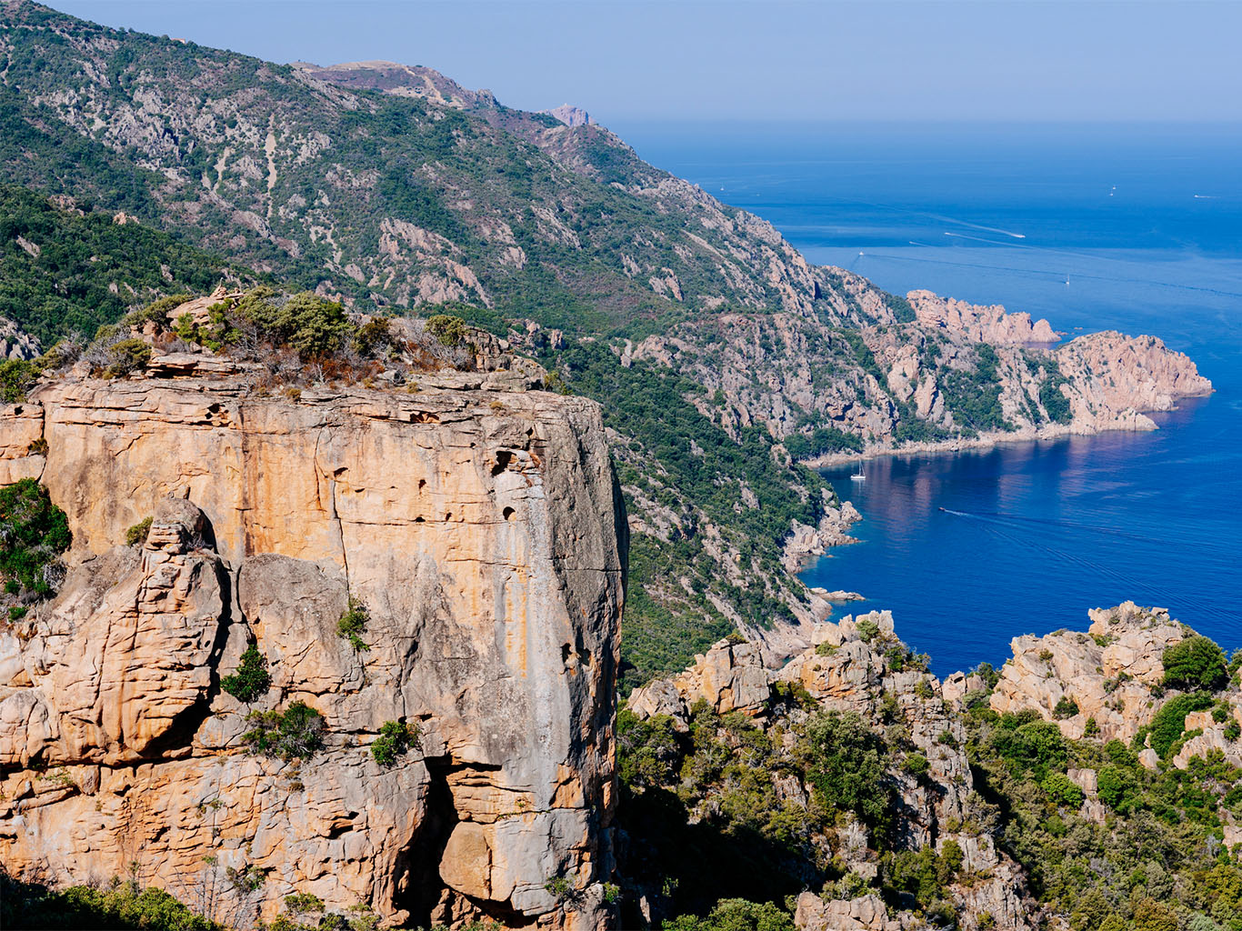 Skalní útvary Calanche figurují na Seznamu UNESCO
