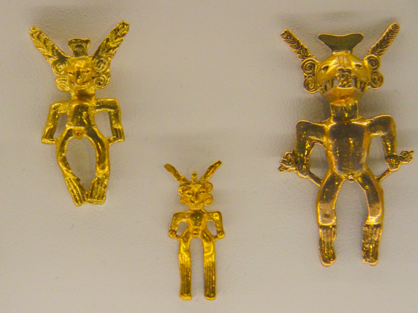 Umění v předkolumbovském Muzeu zlata v hlavním městě San José