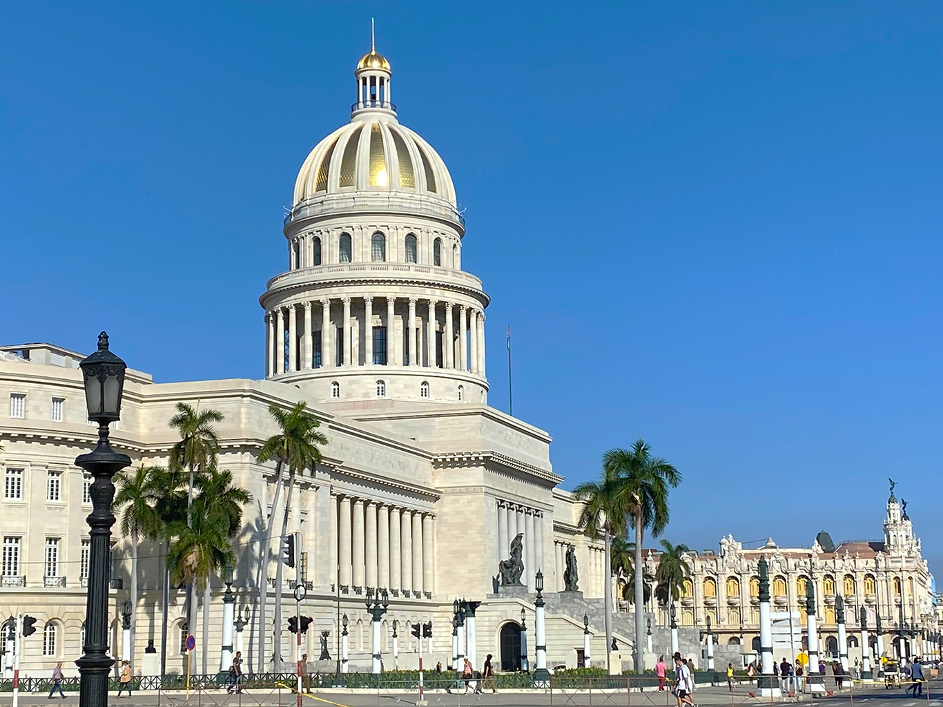 Výraznou dominantou Havany je budova národního Kapitolu