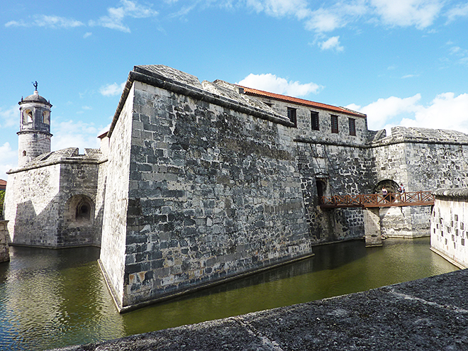 Pevnost Real Fuerza kdysi chránila přístup do zátoky Bahía de La Habana