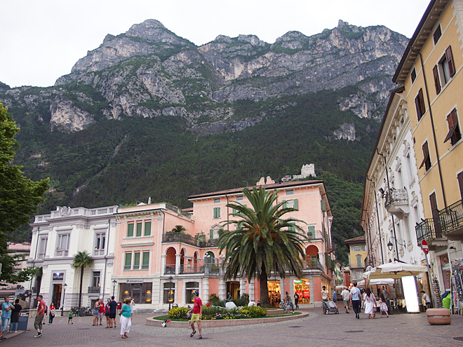 Centrum města Riva del Garda