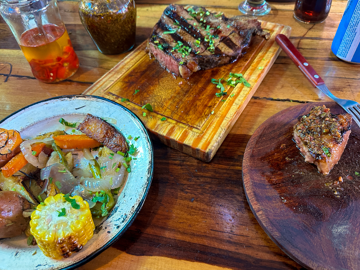 V Patagonii si můžete vychutnat pravý steak z argentinského hovězího