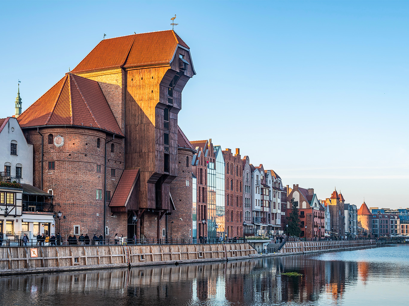 Starý jeřáb (Stary Zuraw) je jedním ze symbolů Gdaňsku