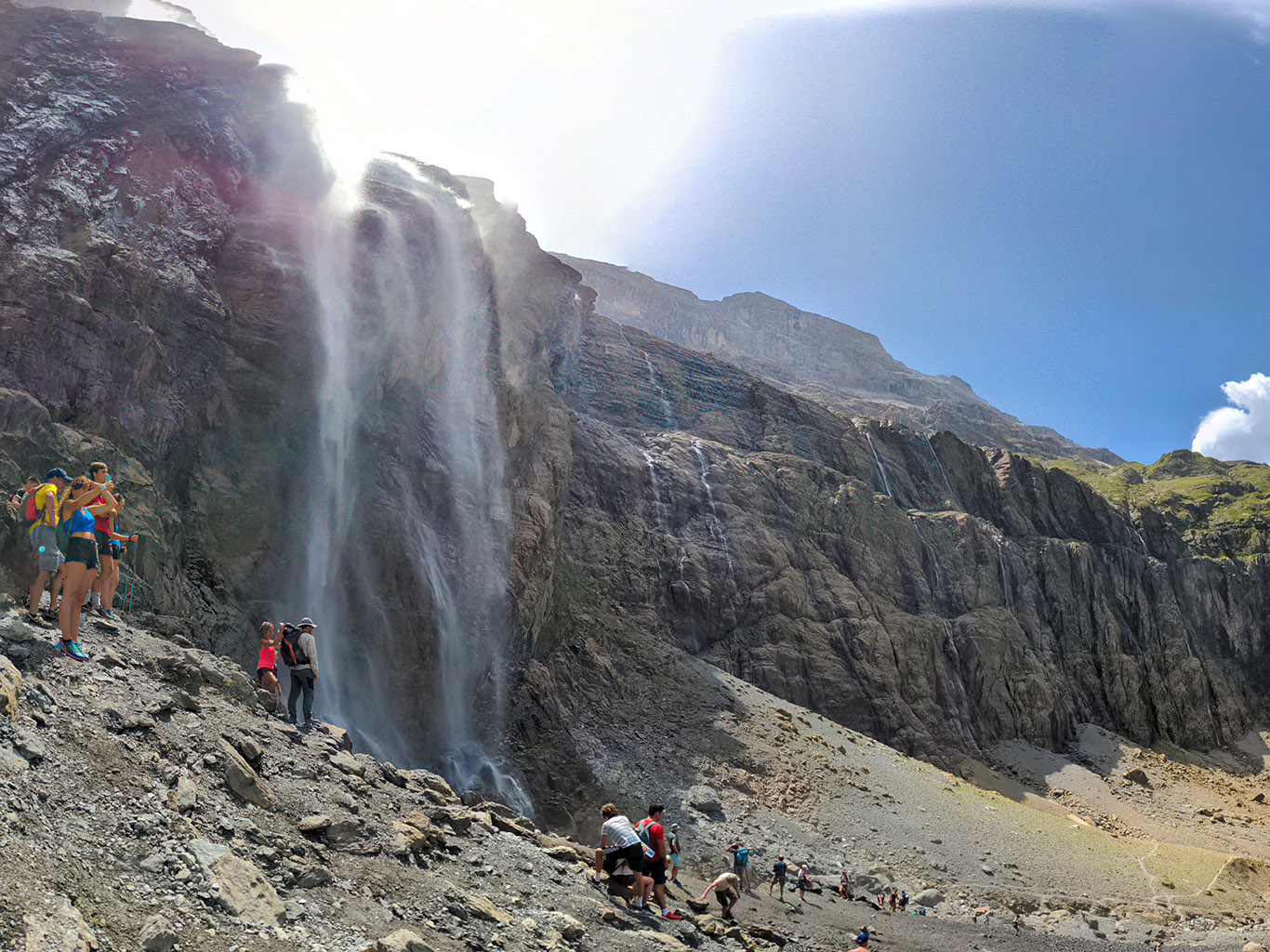 Túra pod vodopád Grande Cascade v ledovcovém karu Cirque de Gavarnie