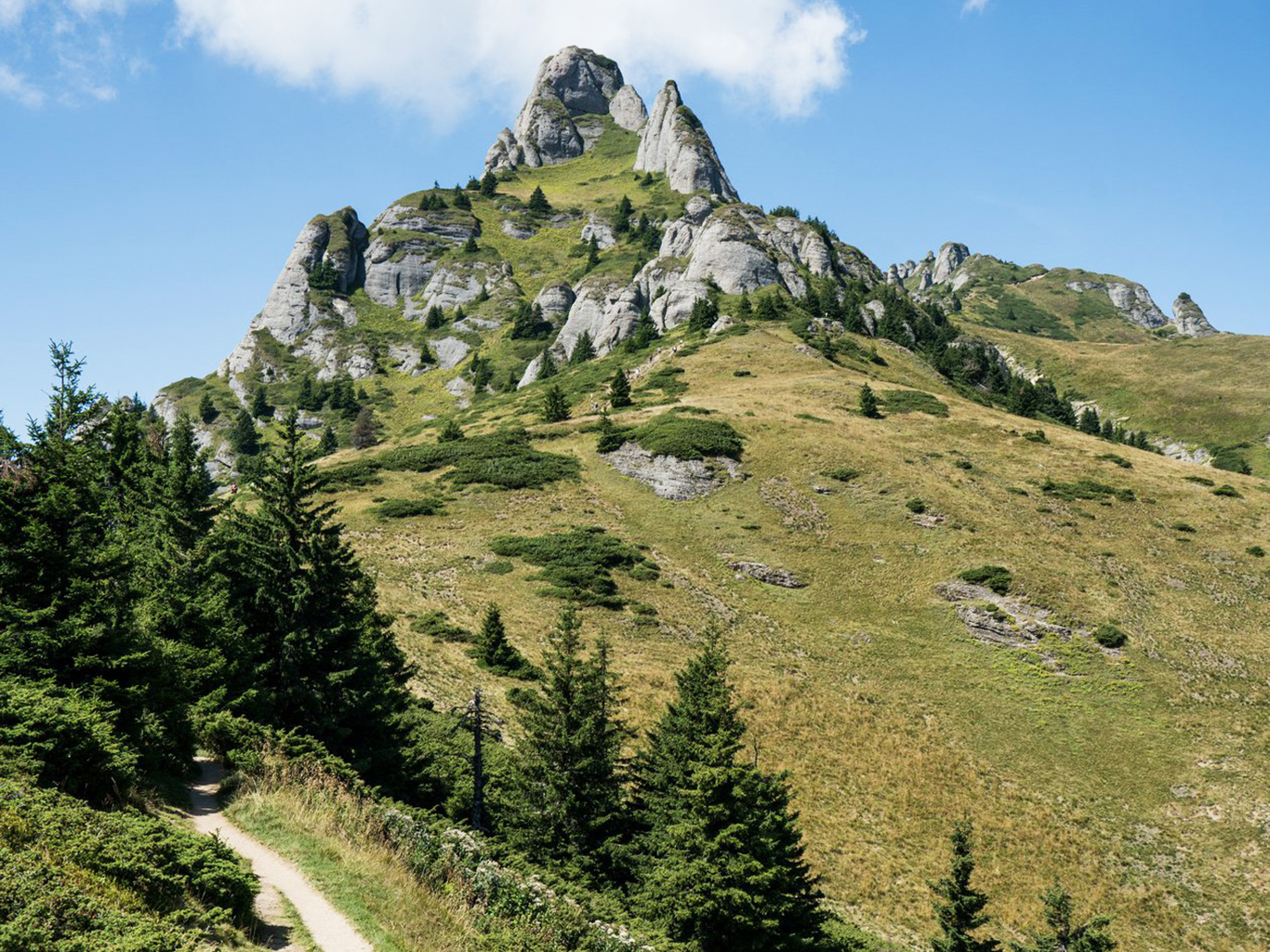 Pohoří Ciucaş patří bezesporu k těm nejhezčím v Rumunsku