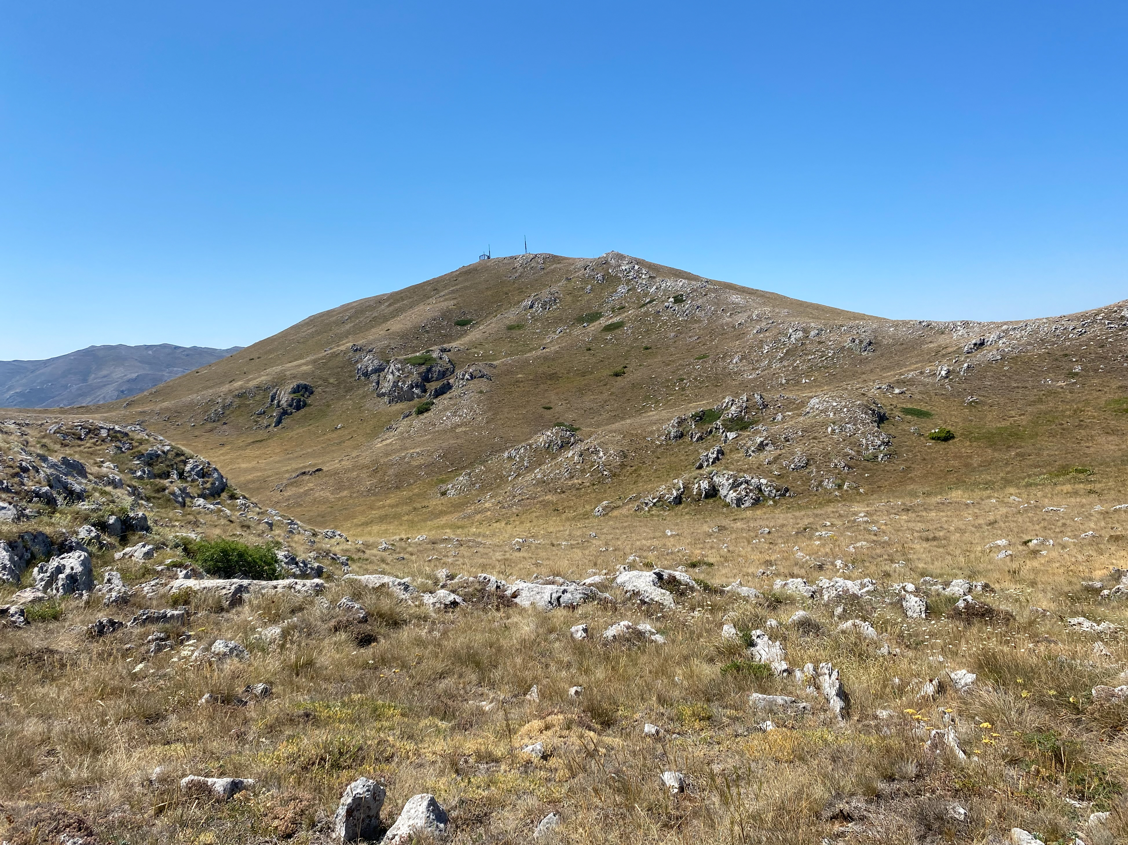 Túra v národním parku Galičica vede na vrchol Signoj