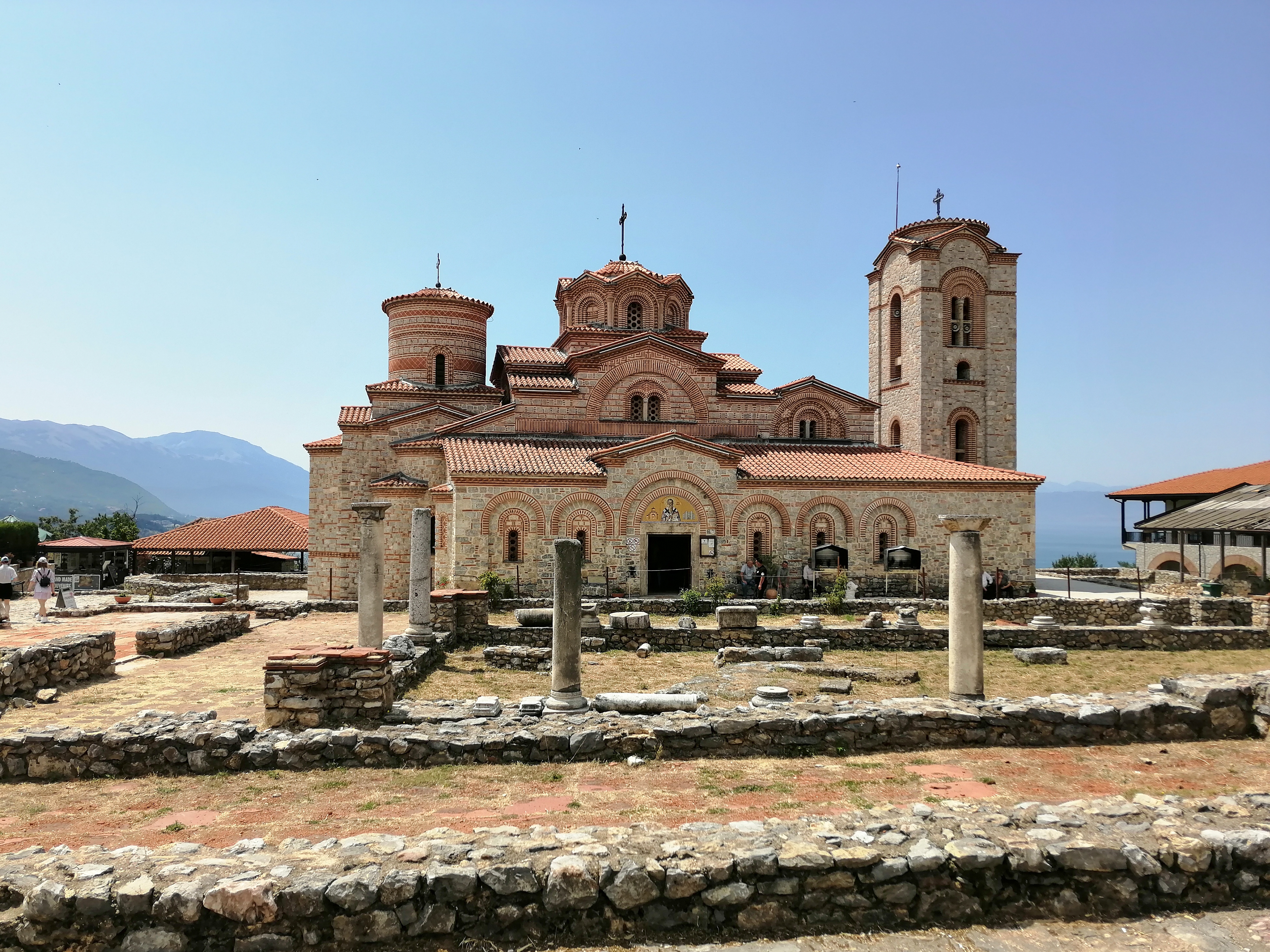 Klášter svatého Klimenta a Pantelejmona ve městě Ohrid