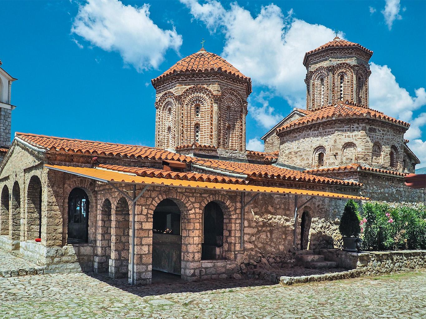 Sveti Naum, byzantský klášter na břehu Ohridského jezera
