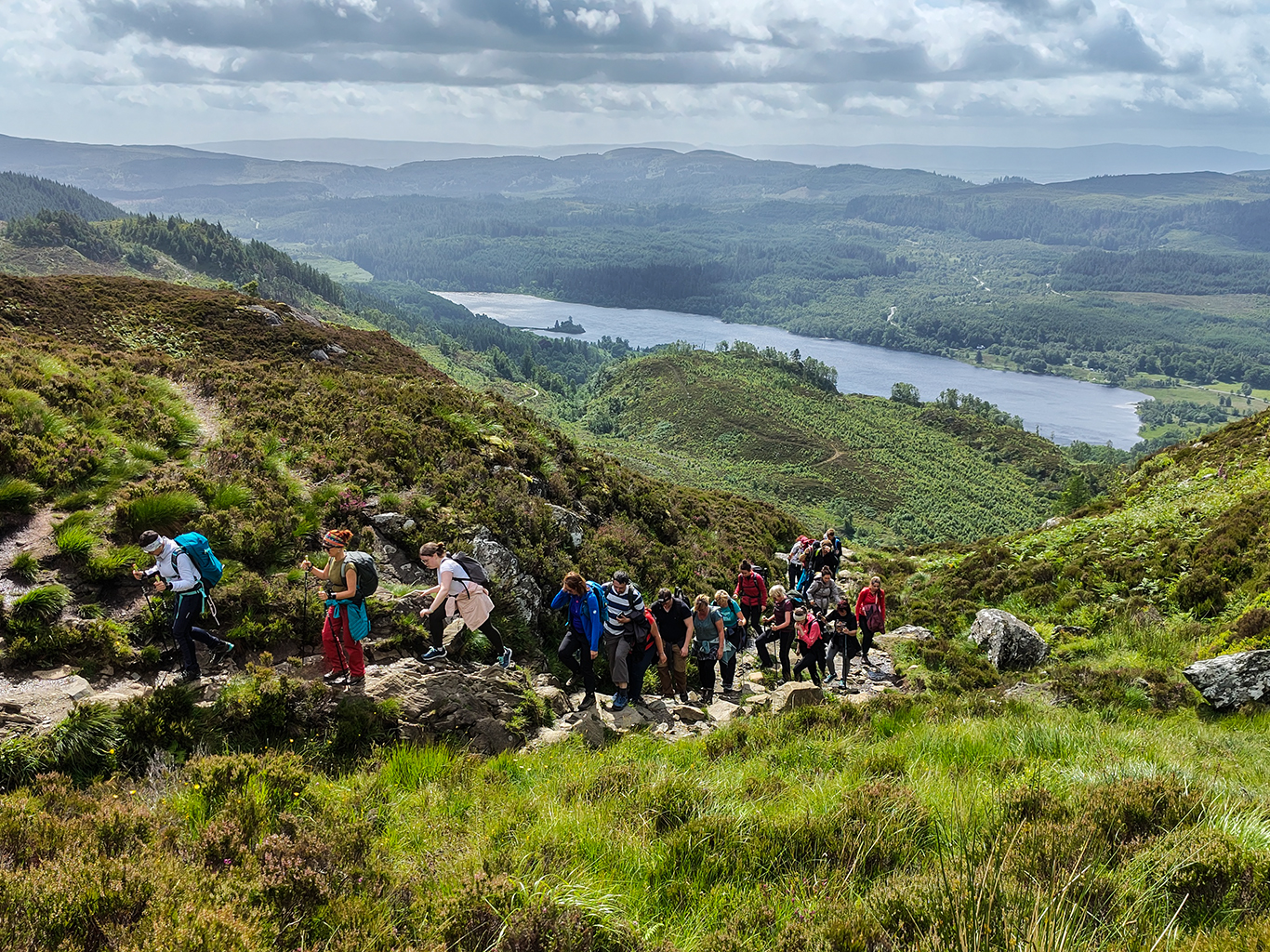 Túra národním parkem Loch Lomond & The Trossachs