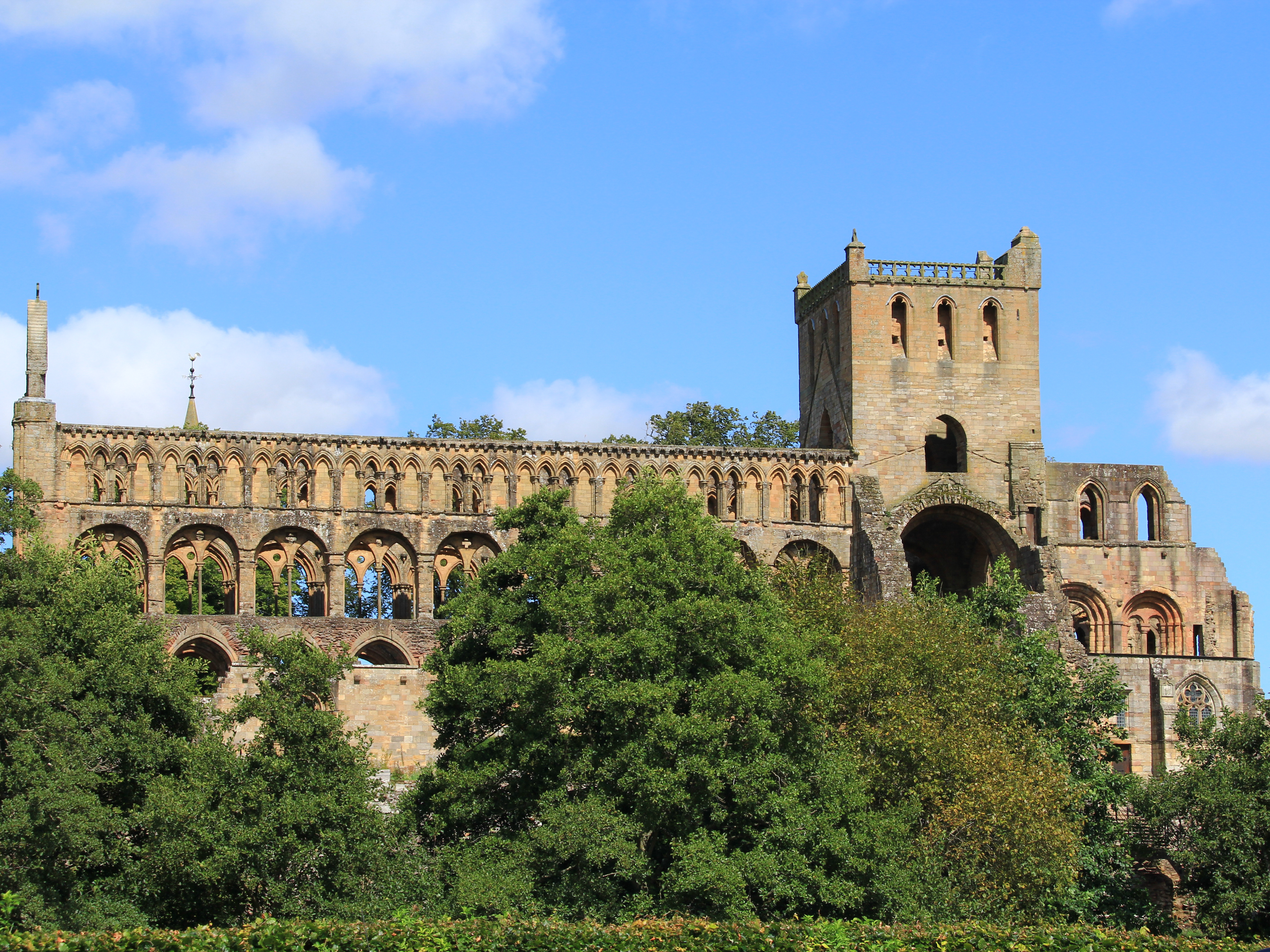 Fotopauza u Jedburgh Abbey