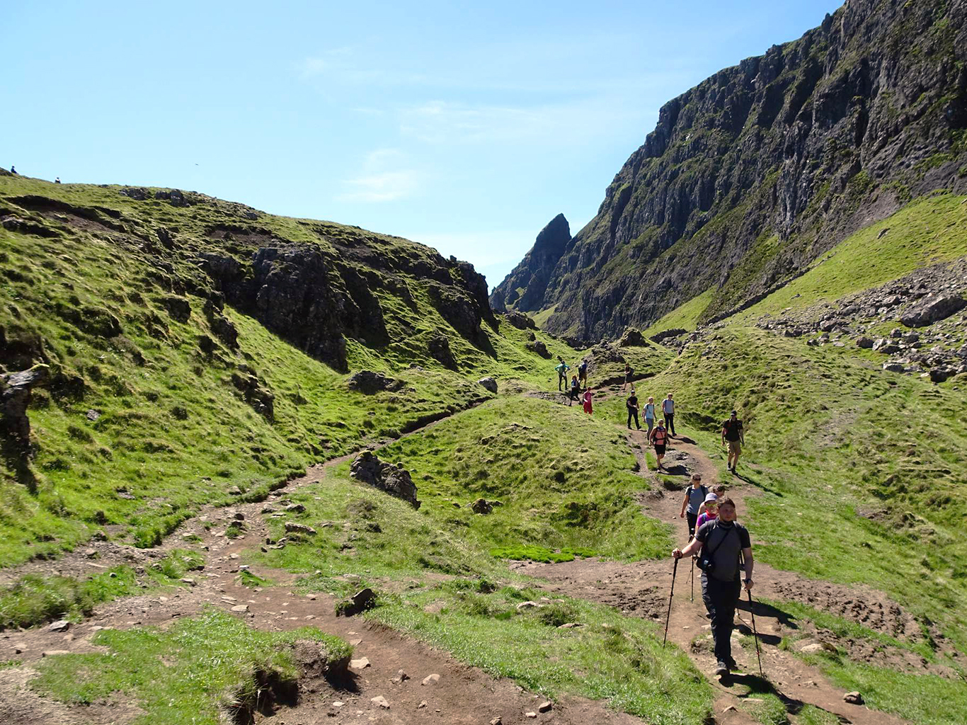 Túra v pohoří Quiraing