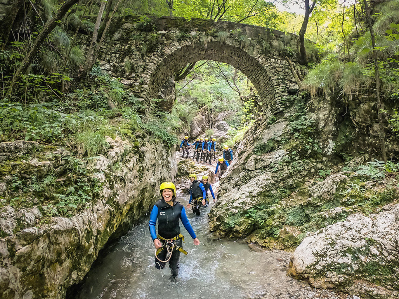 Adrenalinový zážitek v kaňonu řeky Sušec