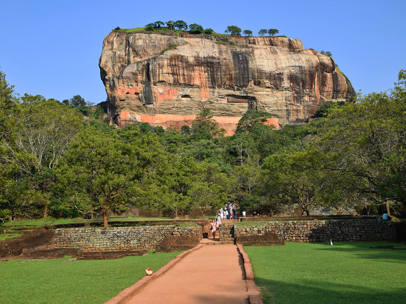 Skalní chrám Sigiriya aneb Lví hora