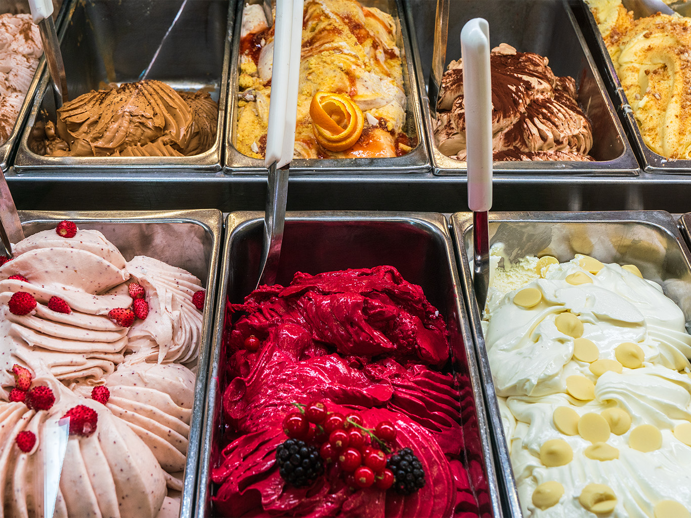 Zmrzlina Dondoli ze San Gimignana je označována za nejlepší na světě