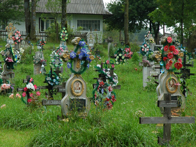 Zakarpatský pravoslavný hřbitov