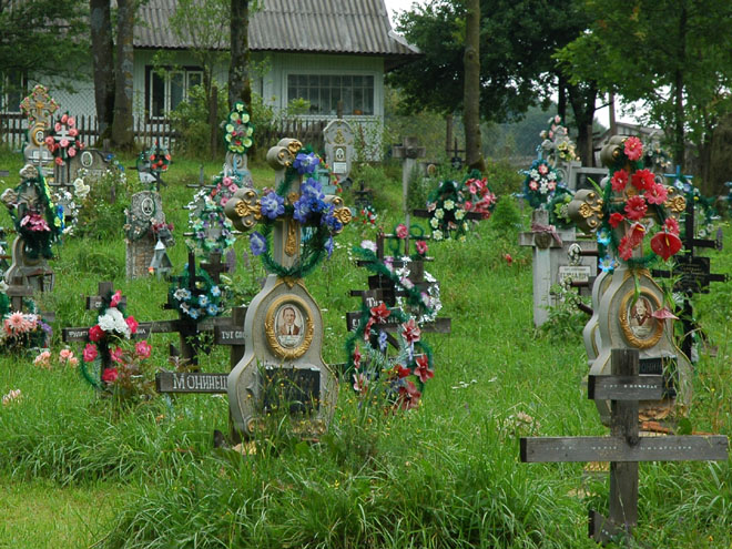 Zakarpatský pravoslavný hřbitov