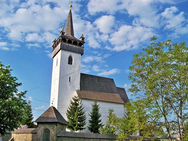 Kostel sv. Alžběty v Chustu pochází ze 13. století