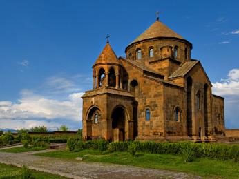 Kostel svaté Hripsime patří k arménským architektonickým klenotům