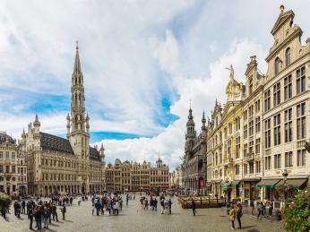 Náměstí Grand-Place tvoří srdce Bruselu