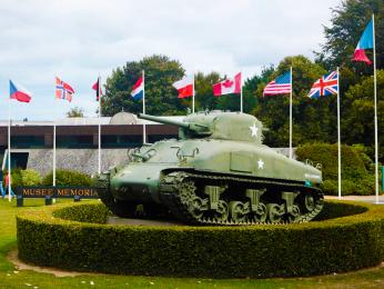 Muzeum vylodění nedaleko Omaha beach