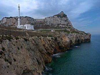 Gibraltar a mešita na konci Evropy
