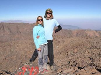 Jedna vrcholovka z Jebel Toubkal