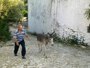 V uličkách vesničky Qeparo Fushë, kde se zastavil čas