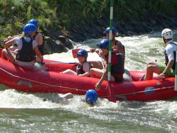 Rafting ve městečku Seu d´Urgell