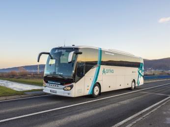 Ideální způsob, jak cestovat levně po Chorvatsku bez auta, je autobus 