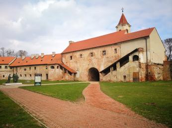 Původně renesanční palác v Čakovci získal barokní rysy