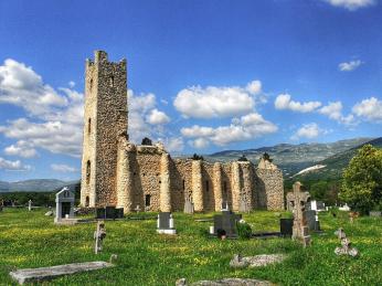 Kostel sv. Spasa u Cetiny je nejstarším v Chorvatsku
