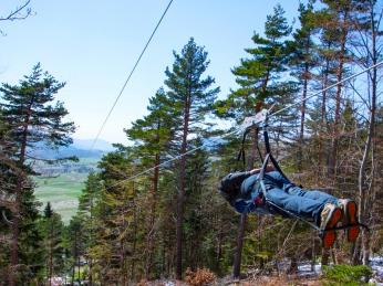 V Chorvatsku se proletíte na nejdelší zip line v Evropě zvané Pazi medo 