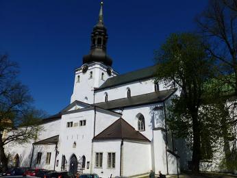 Kostel Toomkirik je nejstarší kostel v Estonsku založený Dány