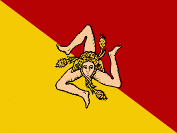 Vlajka Sicílie