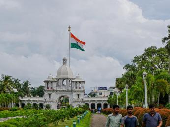 Muzeum Agartala Rajvari v hlavním městě státu Tripura 