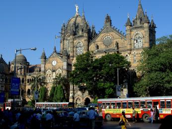 Viktoriino nádraží patří k největším chloubám Bombaje