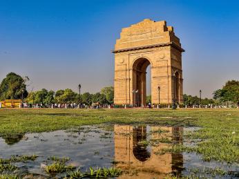 Brána Indie v Dillí je památkou na vojáky padlé v první světové válce