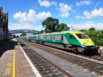 Příjemným způsobem dopravy jsou irské vlaky