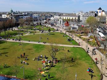 Eyre Square – hlavní náměstí města