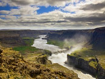 Jökulsárgljúfur je součástí NP Vatnajökull