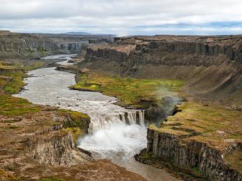Jökulsárgljúfur je součástí NP Vatnajökull