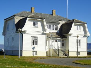 Nenápadná vila Höfdi v Reykjavíku hostila setkání Reagana s Gorbačovem