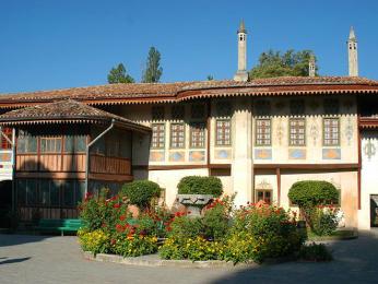Bachčisaraj - fasáda paláce