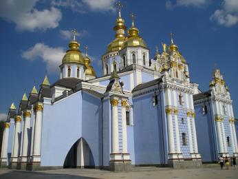 Pravoslavný chrám sv. Michala v Kyjevě
