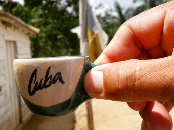 Kubánská káva je velice silná