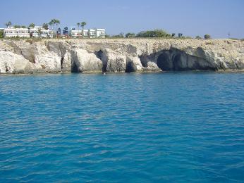 Tyrkysové moře v Agia Napa
