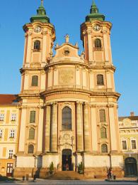 Minoritský kostel patří mezi nejkrásnější barokní stavby ve střední Evropě